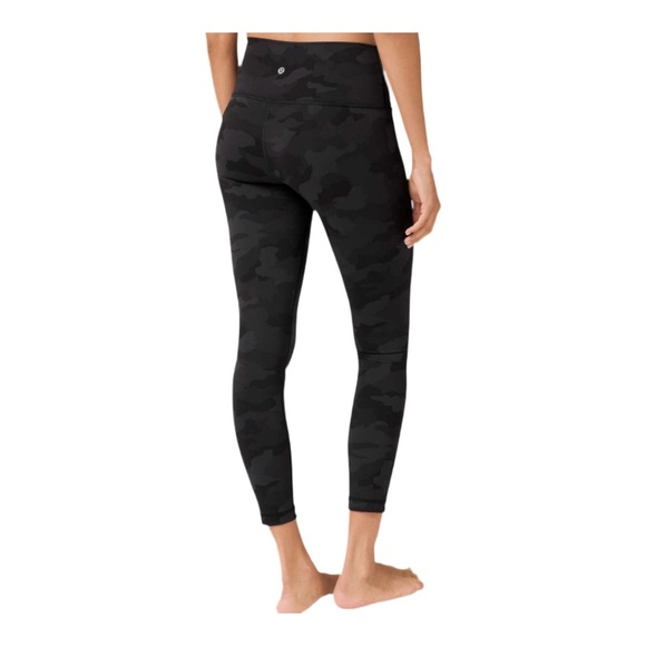 Lululemon Wunder Under High-Rise Camo Leggings EUC Size 2 - Picture 1 of 3
